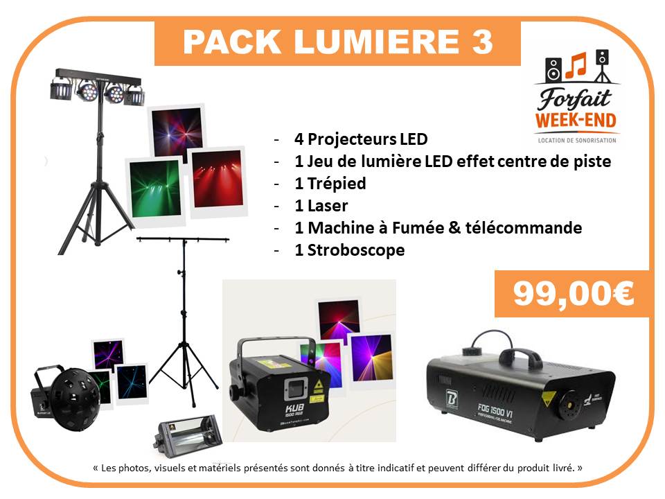 Packs Lumière pack lumiere 3